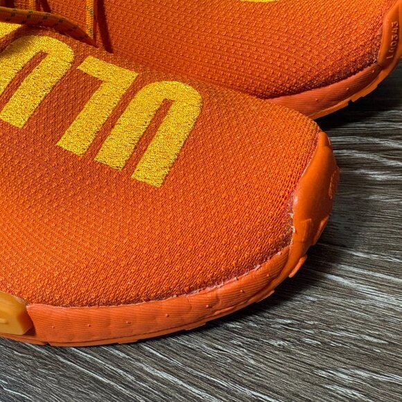 Adidas Pharrell Williams HU NMD GY0095 Orange Ubuntu Size 9.5 New w/ Box - Picture 9 of 11